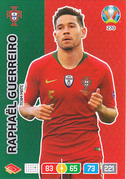 Raphael Guerreiro Portugal Panini UEFA EURO 2020#270